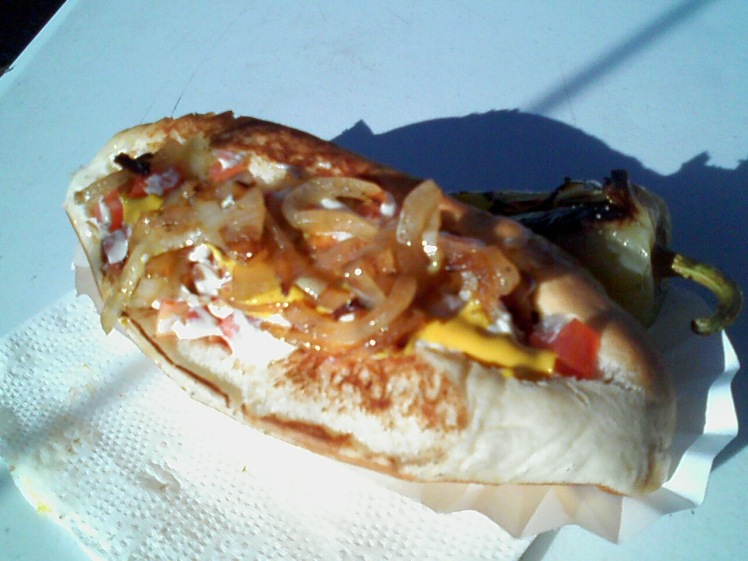 sonoran hot dogs blurry
